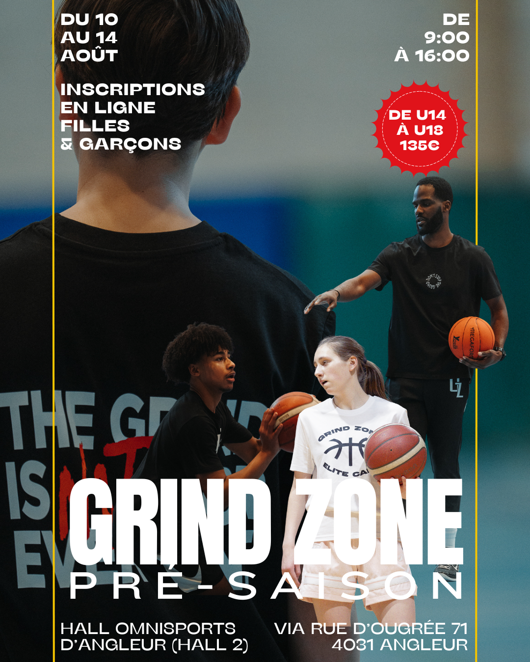 Grind Zone pré-saison 2026 (Maxi Basket)