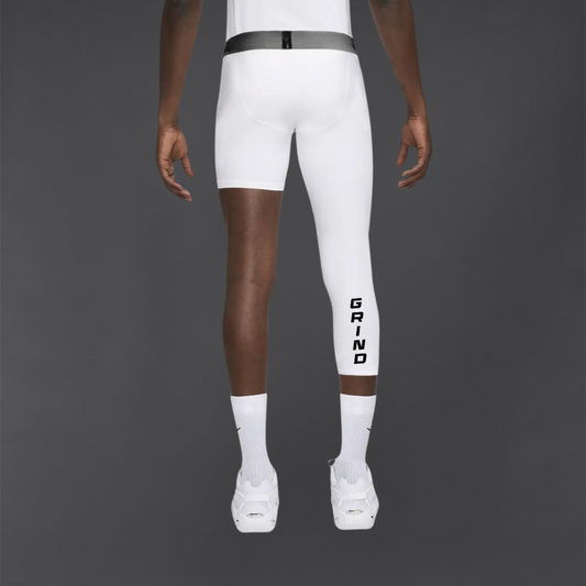 Legging de Compression One-Leg 3/4 – Blanc Dri-Fit (sample)