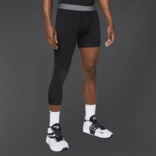 Legging de Compression One-Leg 3/4 – Noir Dri-Fit