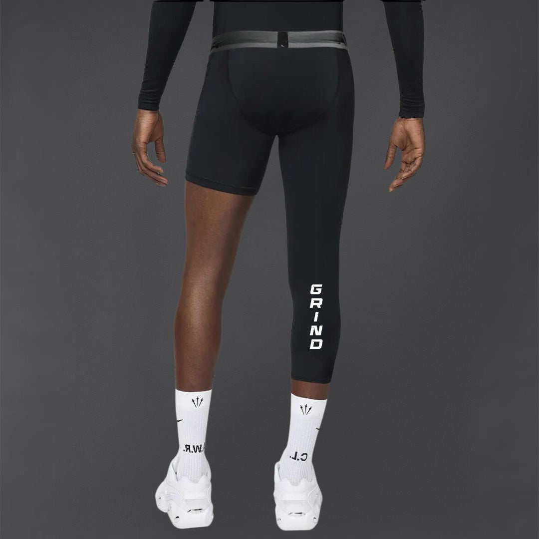Legging de Compression One-Leg 3/4 – Noir Dri-Fit