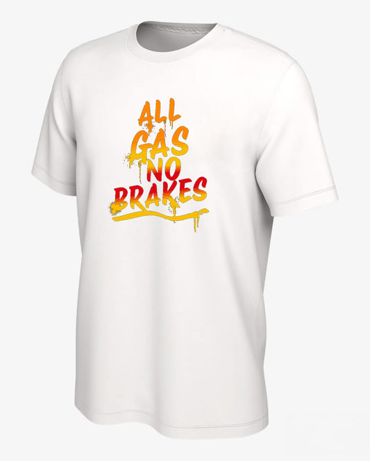 T-shirt blanc "Grind All Summer"