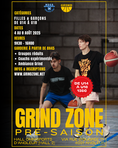 Grind Zone pré-saison 2025 (Maxi Basket)