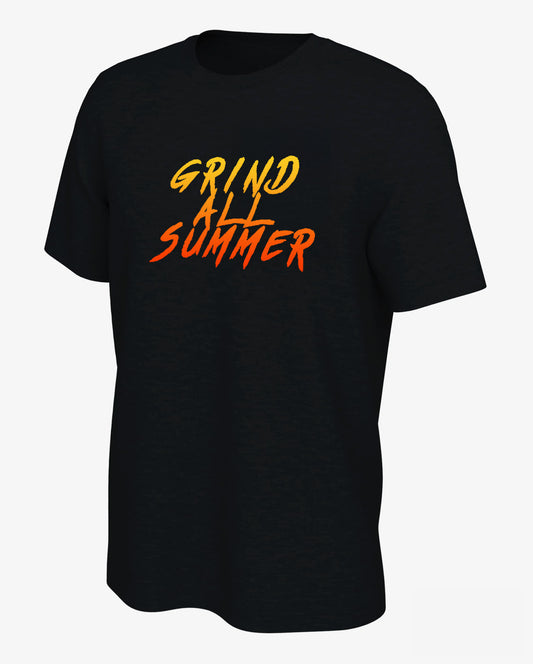 T-shirt noir "Grind All Summer"